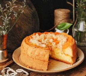 Hoàn thiện bánh bông lan