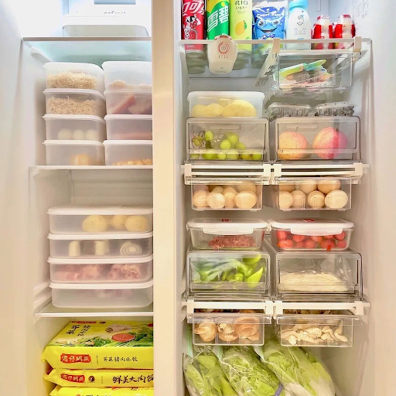 Trữ sẵn các nguyên liệu trong tủ lạnh