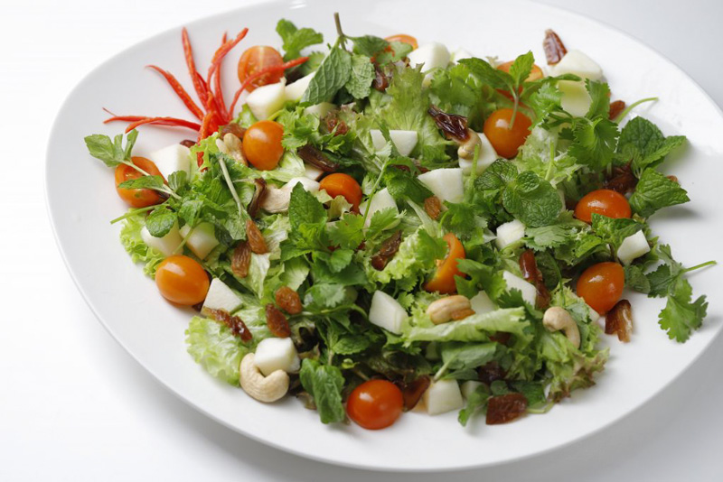 Món salad ngược cây chất lượng mang đến tiêu xài hóa